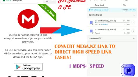 how to download mega link